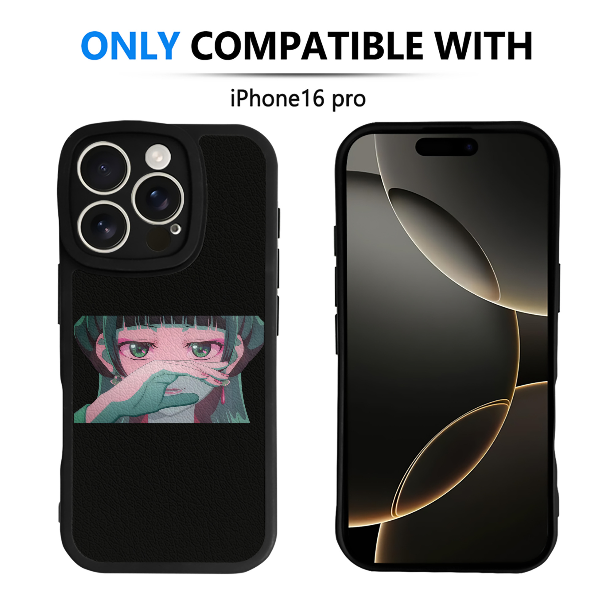 薬屋のひとりごと The Apothecary Diaries 【iPhone 16シリーズ対応】シリコンスマホケース（レザー調） 材質：シリコン